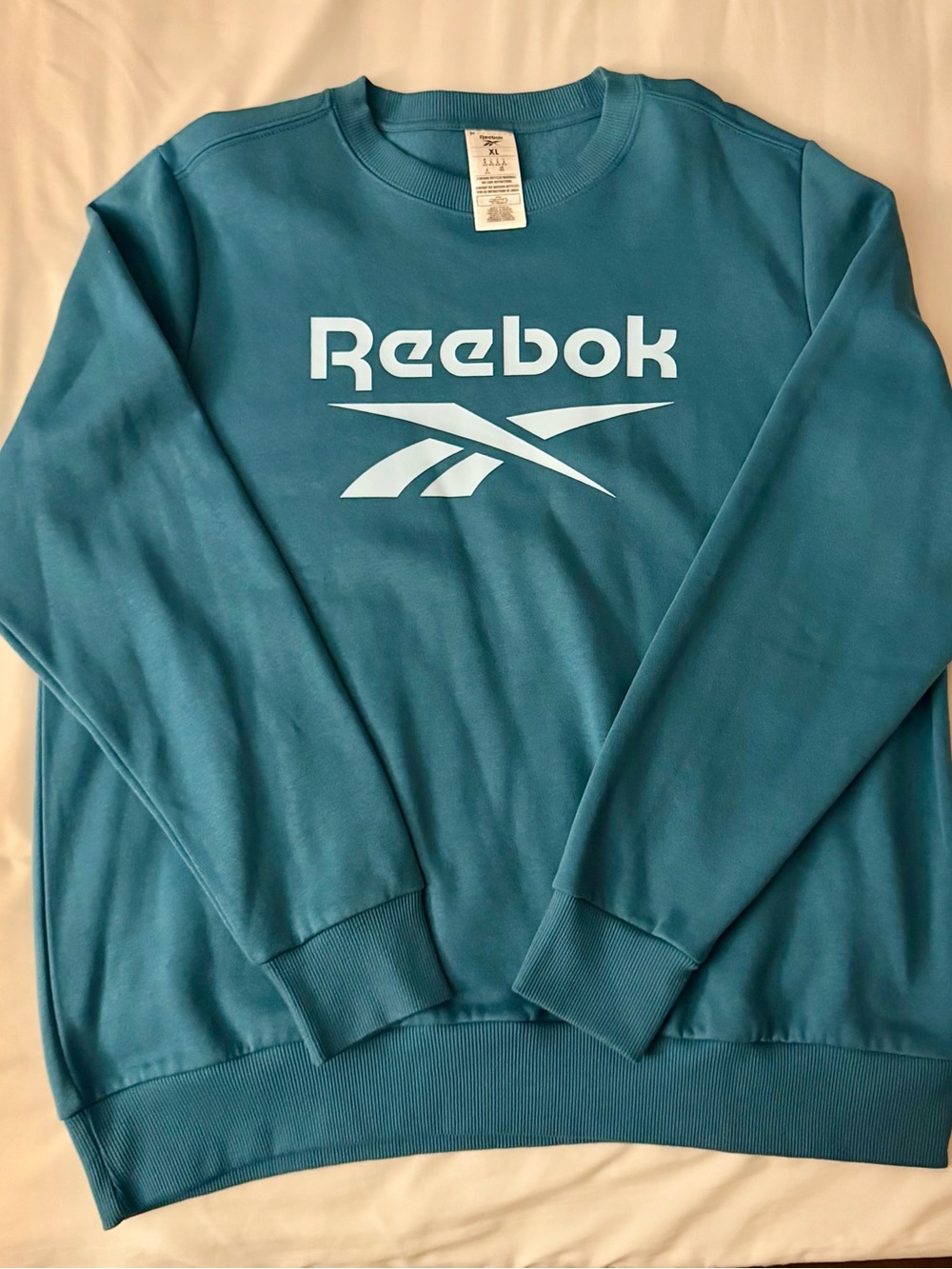 Women’s Reebok Teal Crewneck Sweatshirt